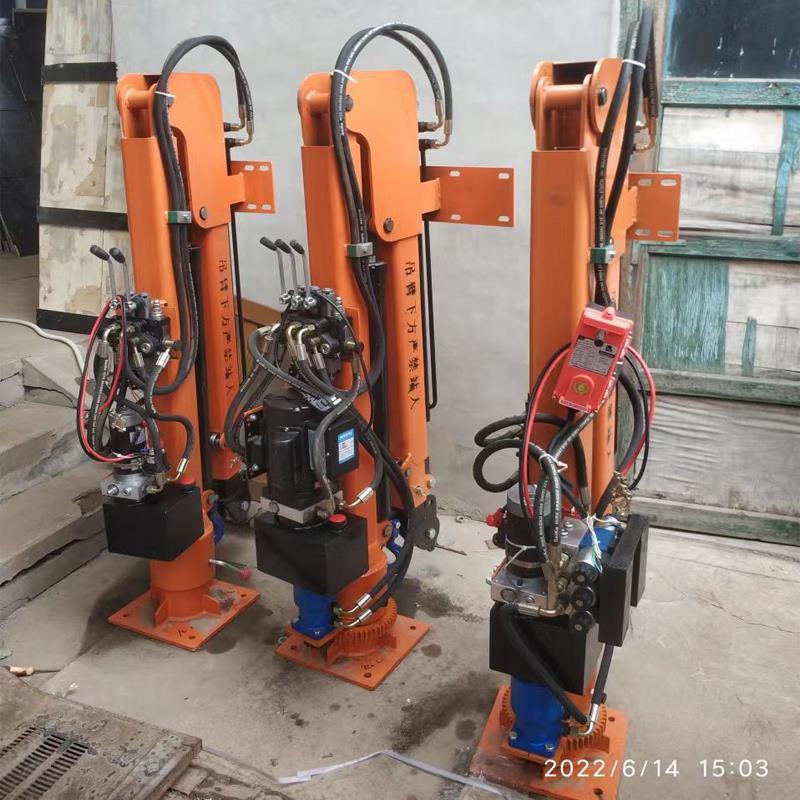 湘桥区重汽蓝牌随车吊 3.2吨 国六动力强 液压驱动 农用自卸起重机